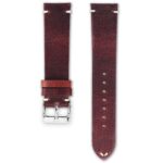 <b>KOPPARMYNT</b> <br><small>Watch strap leather reddish brown</small>