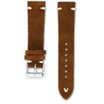<b>WALNUSS</b> <br><small>Uhrenarmband Wildleder braun</small>