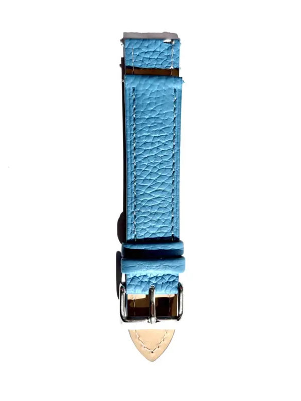 leder uhrarmband azur blau von vild Hamburg