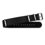 <b>JEWEL</b> <br><small>Leather Nato Strap black</small>