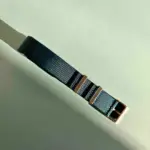 <b>DYSTER</b> <br><small>Nylon Nato strap dark blue</small>