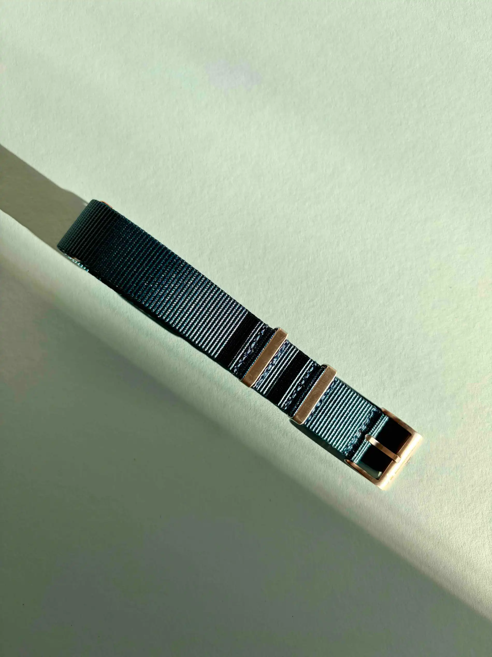 nylon-nato-strap-dunkelblau-vild <b>DYSTER</b> <br><small>Nylon Nato Band dunkelblau</small> – Bild 1