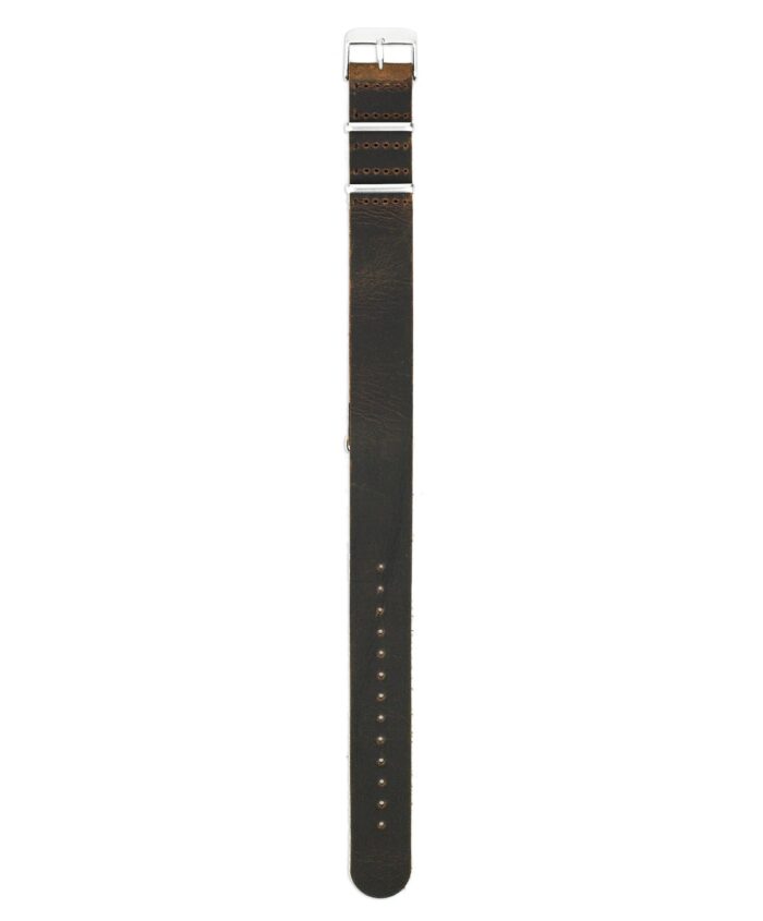 <b>ORNAR</b> <br><small>Leder Nato Strap braun</small> – Bild 3