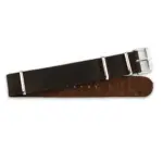 <b>ORNAR</b> <br><small>Leather Nato Strap brown</small>