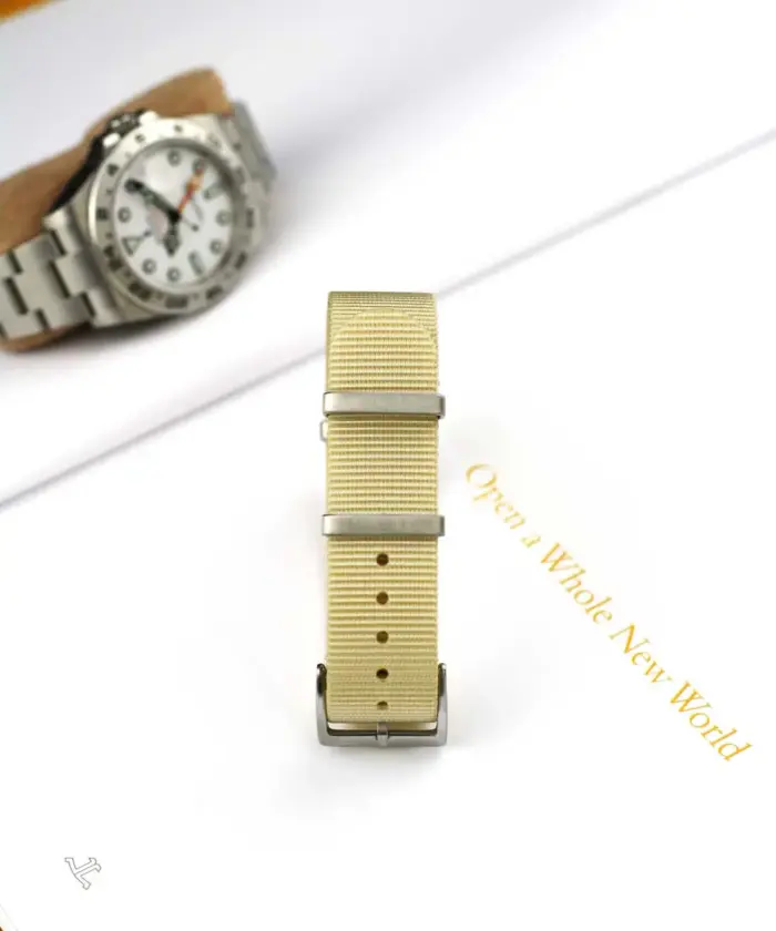 <b>SAND</b> <br><small>Nylon Nato Strap sand</small> – Bild 2