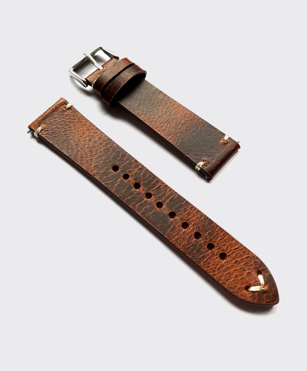 Cognac-Brown Watch Strap | fine light brown
