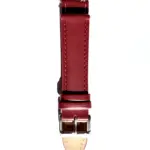 <b>KARMIN</b> <br><small>Uhrenarmband Leder rot</small>