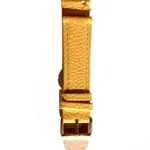 <b>MUSTARD</b> <br><small>Watch strap leather mustard</small>