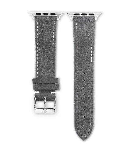 <b>STEIN</b> <br><small>Apple Watch Armband Wildleder grau</small>