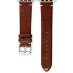 <b>COGNAC</b> <br><small>Apple Watch Lederarmband dunkelbraun</small>