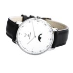 Silver | Vit Leder Armband