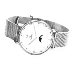 Silver | Vit Milanaise Armband