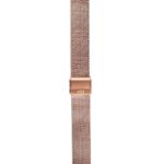 <b>ROSA-GULD ST&Aring;L</b> <br><small>Milanese watch strap</small>