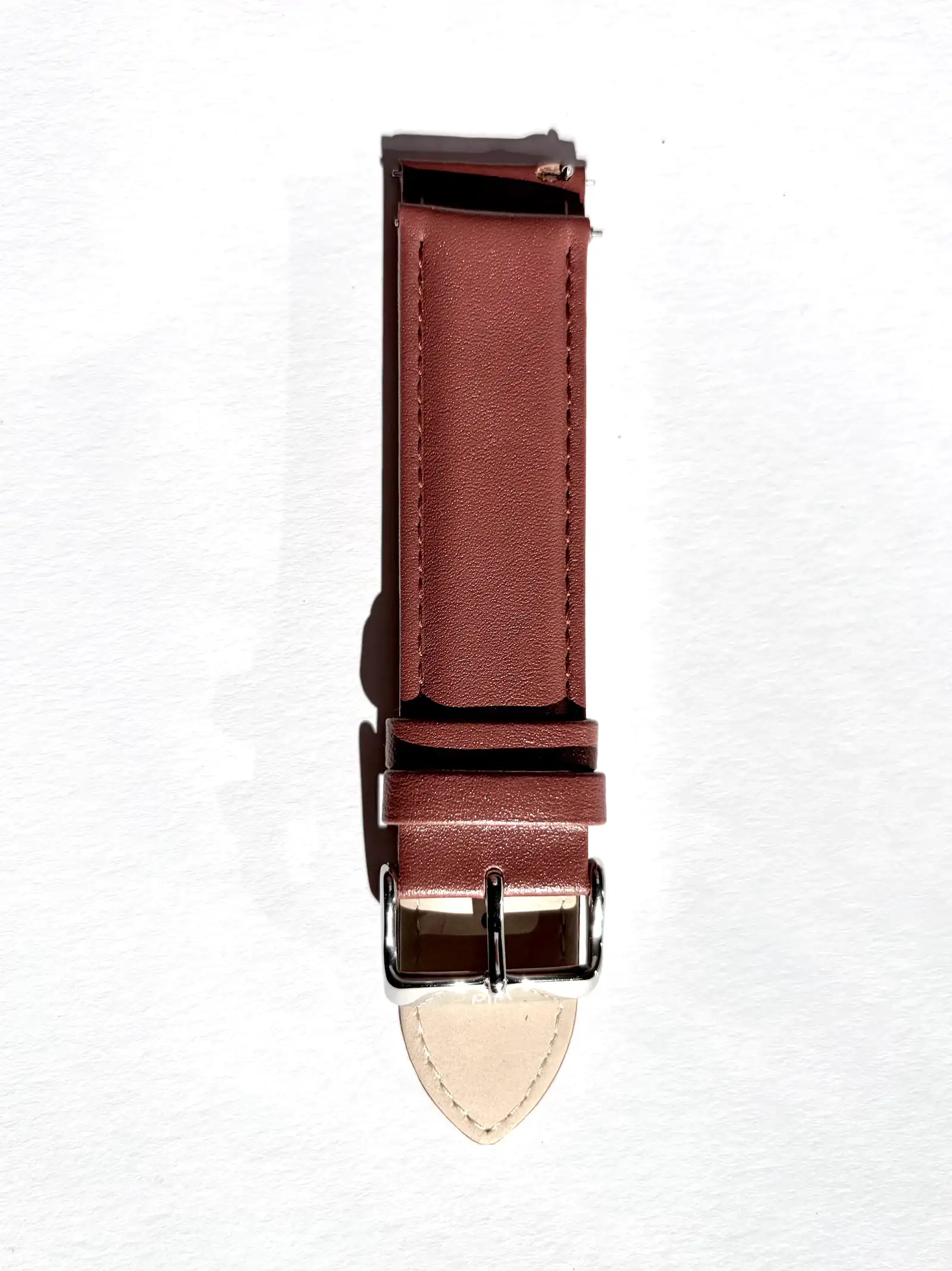 leder-uhrarmband-rotbraun-vild-hamburg <b>RÅDJUR</b> <br><small>Uhrenarmband Leder rotbraun</small> – Bild 1