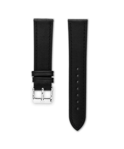 <b>STEN</b> <br><small>Uhrenarmband Leder schwarz</small>