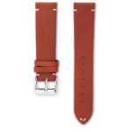 <b>PATINA</b> <br><small>Uhrenarmband Leder rotbraun</small>