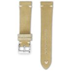 <b>SAND</b> <br><small>Uhrenarmband Wildleder beige</small>