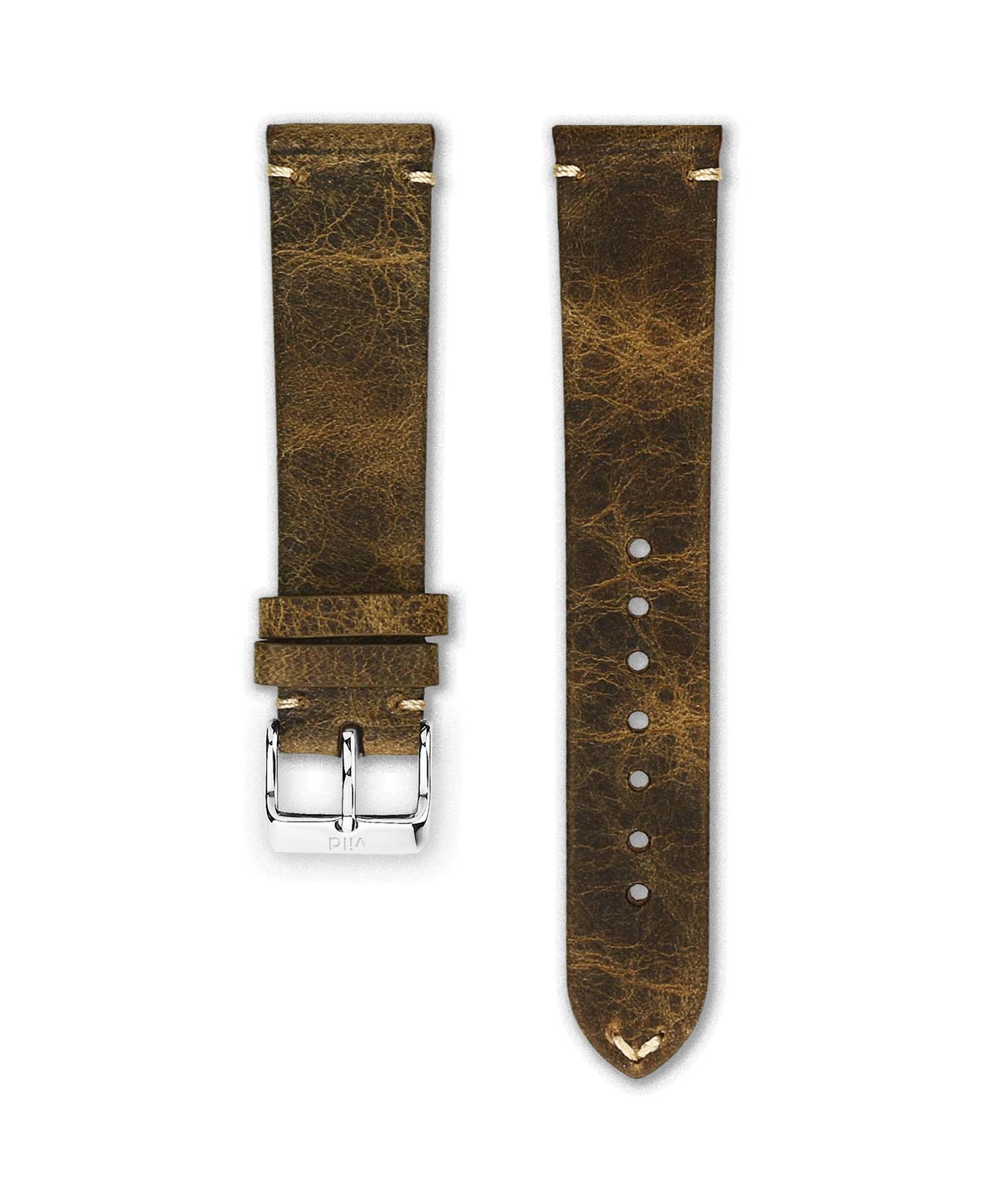 Uhrenarmband braunes Skog | Leder Armband 🦌 | vild Vintage