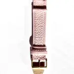 <b>VEILED ROSE</b> <br><small>Pink leather watch strap</small>