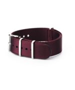 <b>BORDEAUX</b> <br><small>Stoff Nato Strap dunkelrot</small> - Image 2