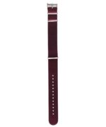 <b>BORDEAUX</b> <br><small>Stoff Nato Strap dunkelrot</small> - Image 3