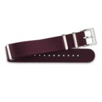 <b>BORDEAUX</b> <br><small>Stoff Nato Strap dunkelrot</small>