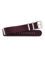 <b>BORDEAUX</b> <br><small>Fabric Nato Strap dark red</small>