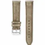 <b>MOOS</b> <br><small>Uhrenarmband Wildleder greige</small>