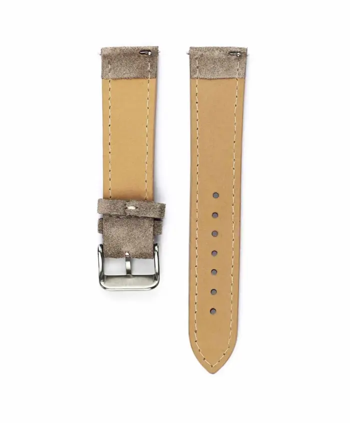 <b>MOOS</b> <br><small>Uhrenarmband Wildleder greige</small> – Bild 3