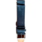 <b>MARINE</b> <br><small>Suede watch strap dark blue</small>