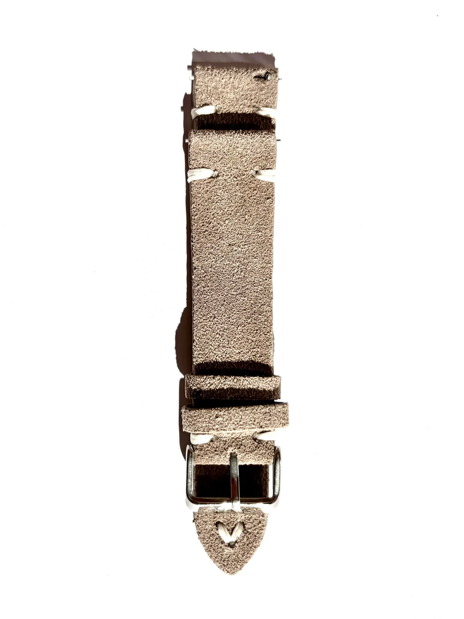 suede watch strap vintage grey beige Vild Hamburg suede watch strap vintage grey beige by vild Hamburg