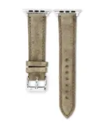<b>MOOS</b> <br><small>Apple Watch Armband Wildleder greige</small>