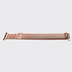 Milanaise Armband In Rose Gold Aus Edelstahl Fur Die Apple Watch 6 Vild