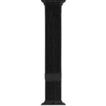 <b>BLACK-ST&Aring;L</b> <br><small>Milanese bracelet Apple Watch black</small>