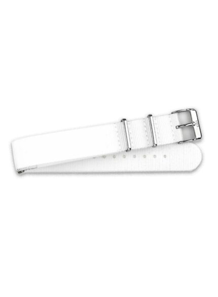 <b>SNOW</b> <br><small>Nylon Nato Strap weiß</small>