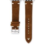 <b>WALNUSS</b> <br><small>Apple Watch Armband Wildleder braun</small>