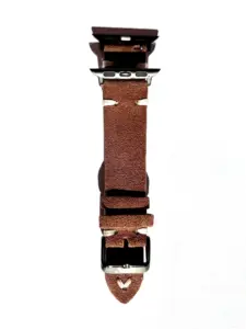 apple watch wildleder armband vintage braun von vild Hamburg