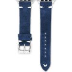 <b>ROYAL</b> <br><small>Apple Watch Armband Wildleder dunkelblau</small>