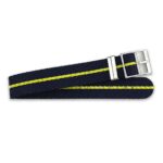 <b>YELLOW STRIPE</b> <br><small>Tudor Nato Strap yellow-blue</small>