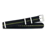 <b>GREEN STRIPE</b> <br><small>Tudor Nato Strap green-blue</small>