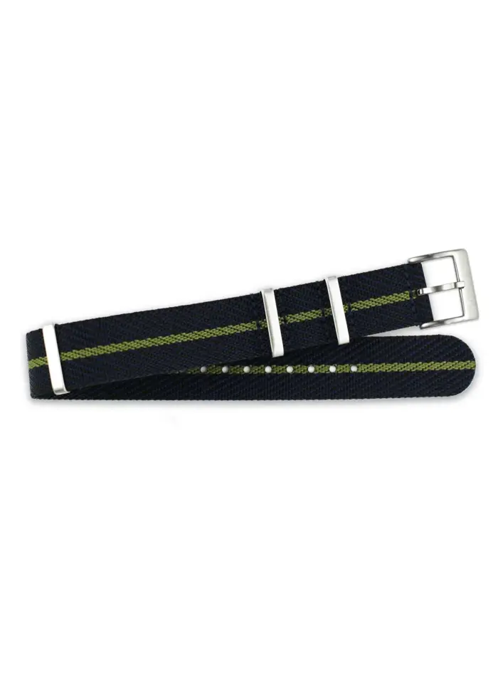 <b>GREEN-STRIPE</b> <br><small>Tudor Nato Strap grün-blau</small> – Bild 1