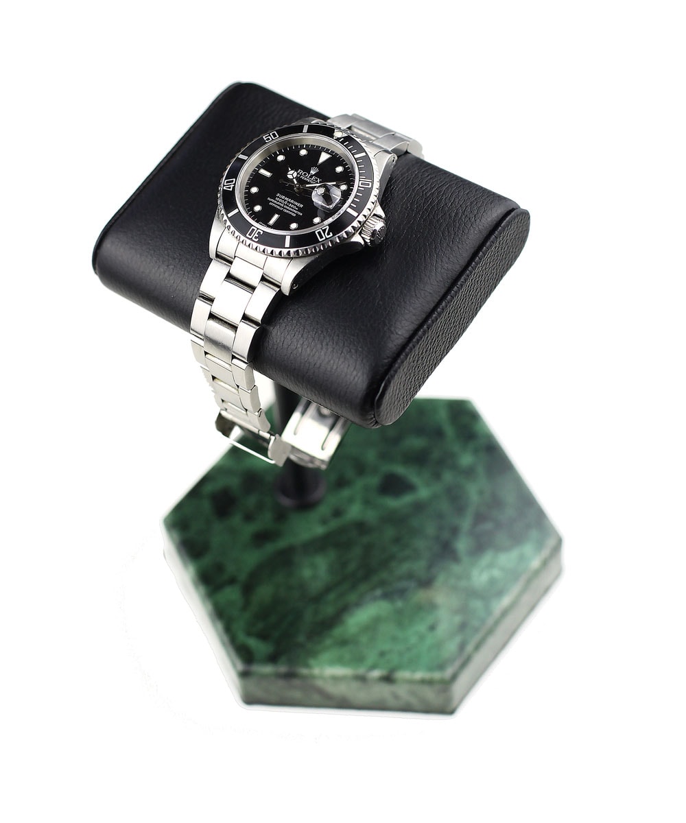 Green Marble Watch Stand Marble, Stainless Steel & | vild