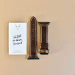 <b>CAPPUCCINO</b> <br><small>Apple Watch Lederarmband braun</small>