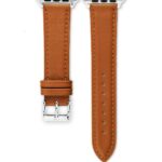 <b>KARAMELL</b> <br><small>Apple Watch Lederarmband hellbraun</small>