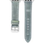 <b>CLOUD</b> <br><small>Apple Watch leather strap light blue</small>