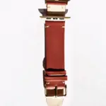 <b>PATINA</b> <br><small>Apple Watch leather strap reddish brown</small>