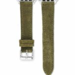 <b>TUSCANY</b> <br><small>Apple Watch strap suede brown-green</small>