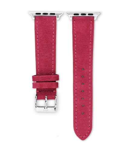 <b>PINK</b> <br><small>Apple Watch Armband Wildleder pink</small>