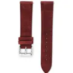 <b>BORDEAUX</b> <br><small>Uhrenarmband Wildleder rot</small>
