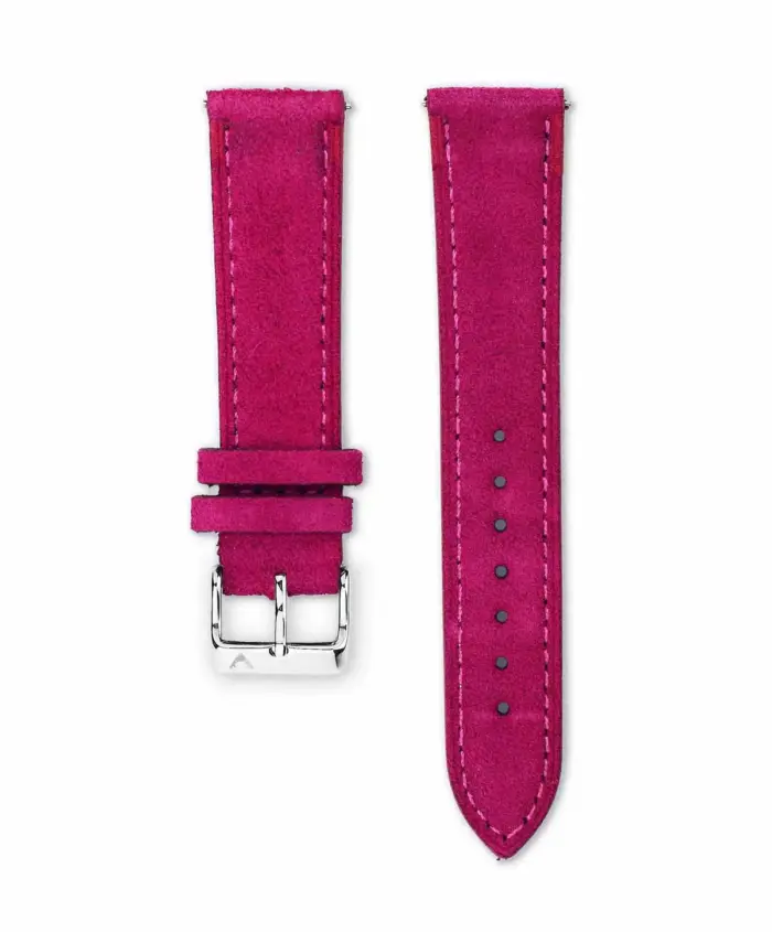 <b>PINK</b> <br><small>Uhrenarmband Wildleder pink</small> – Bild 1